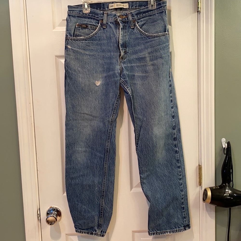 LEE RETRO CLASSIC REG FIT JEANS SZ 32x29 - Picture 2 of 8